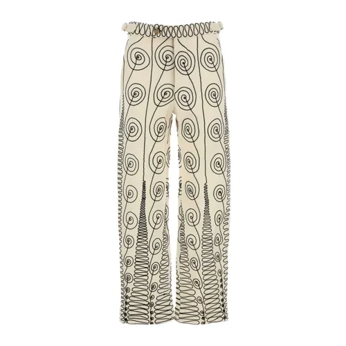 Trousers > Wide Trousers - - Bode - Modalova