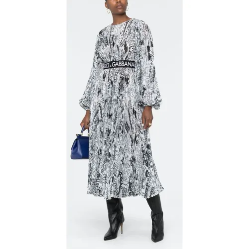 Dresses > Day Dresses > Midi Dresses - - Dolce & Gabbana - Modalova