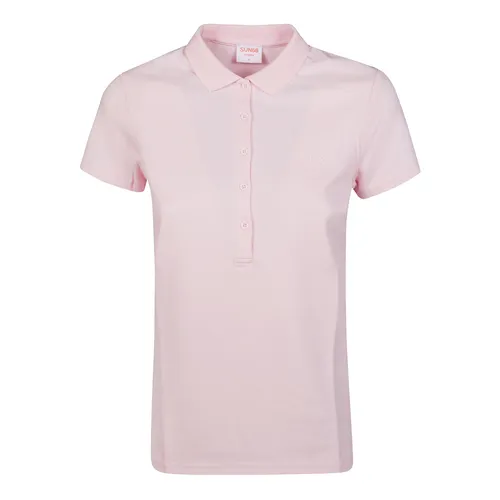 Sun68 - Tops > Polo Shirts - Pink - Sun68 - Modalova