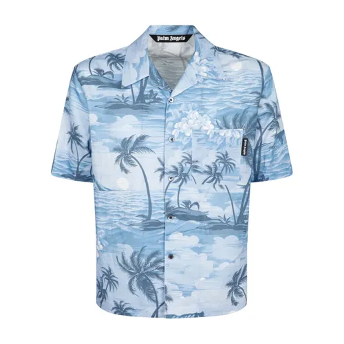 Shirts > Short Sleeve Shirts - - Palm Angels - Modalova