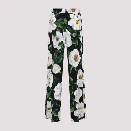 Trousers > Straight Trousers - - Dolce & Gabbana - Modalova