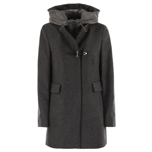 Fay - Coats > Parkas - Gray - Fay - Modalova