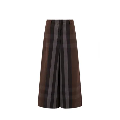 Trousers > Wide Trousers - - Burberry - Modalova