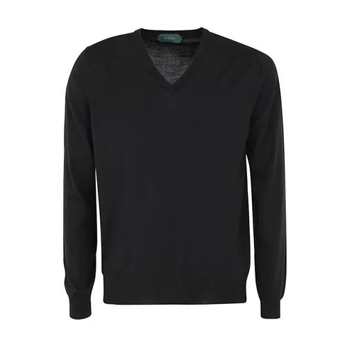Knitwear > V-neck Knitwear - - Zanone - Modalova