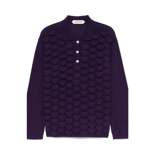 Knitwear > V-neck Knitwear - - Namacheko - Modalova