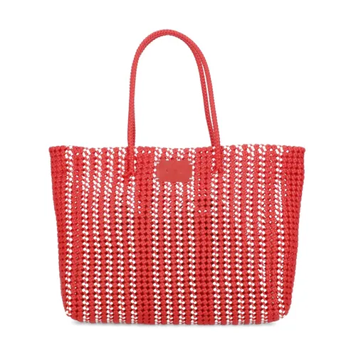 Msgm - Bags > Tote Bags - Red - Msgm - Modalova