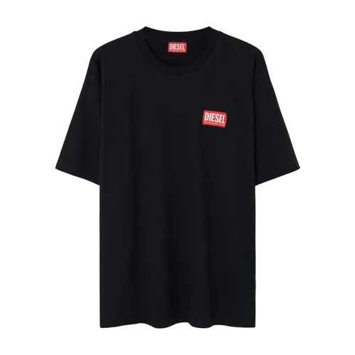 Diesel - Tops > T-Shirts - Black - Diesel - Modalova