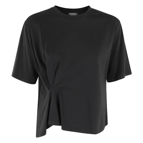 Dondup - Tops > T-Shirts - Black - Dondup - Modalova