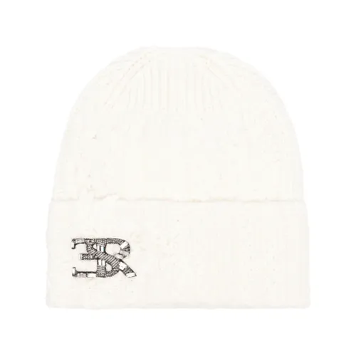 Accessories > Hats > Beanies - - Ermanno Scervino - Modalova