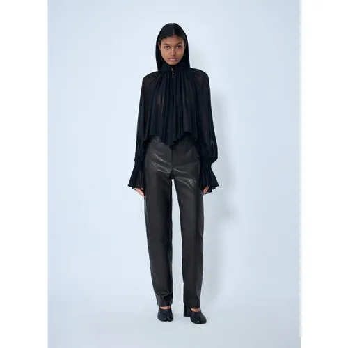 Trousers > Leather Trousers - - Khaite - Modalova