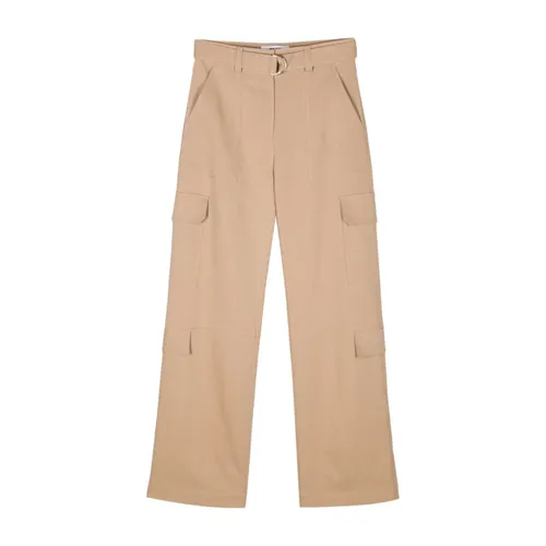 Trousers > Wide Trousers - - Msgm - Modalova