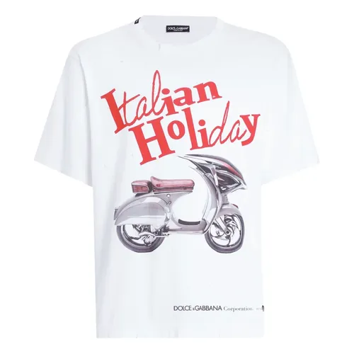 Tops > T-Shirts - - Dolce & Gabbana - Modalova