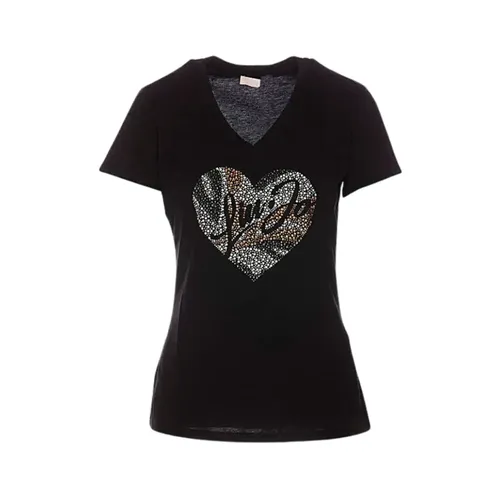 Liu Jo - Tops > T-Shirts - Black - Liu Jo - Modalova