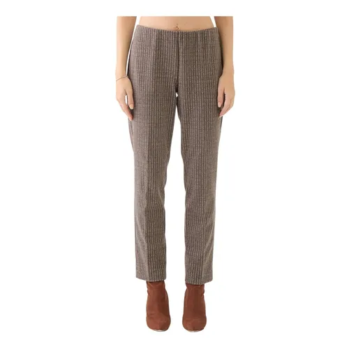 Trousers > Chinos - - Le Tricot Perugia - Modalova