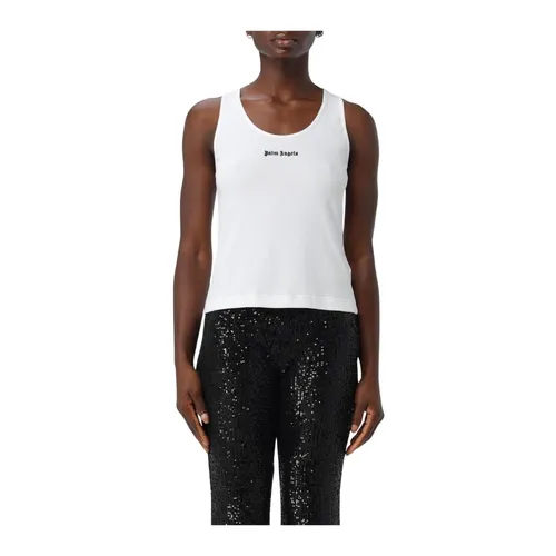 Tops > Sleeveless Tops - - Palm Angels - Modalova