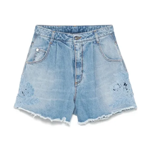 Shorts > Denim Shorts - - Ermanno Scervino - Modalova