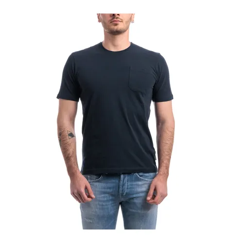 Aspesi - Tops > T-Shirts - Blue - Aspesi - Modalova