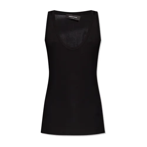 Tops > Sleeveless Tops - - Fabiana Filippi - Modalova