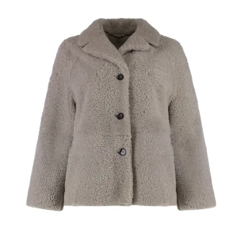 Jackets > Faux Fur & Shearling Jackets - - Max Mara - Modalova