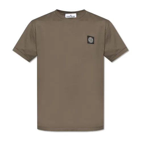 Tops > T-Shirts - - Stone Island - Modalova
