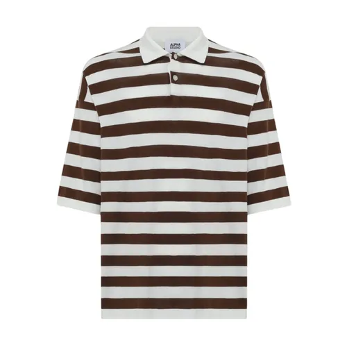Tops > Polo Shirts - - Alpha Studio - Modalova