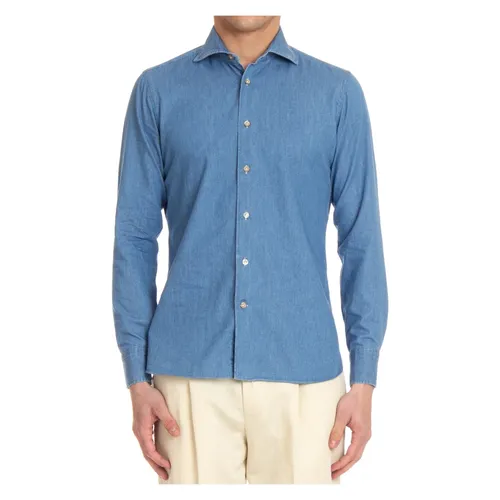 Shirts > Denim Shirts - - Borriello Napoli - Modalova