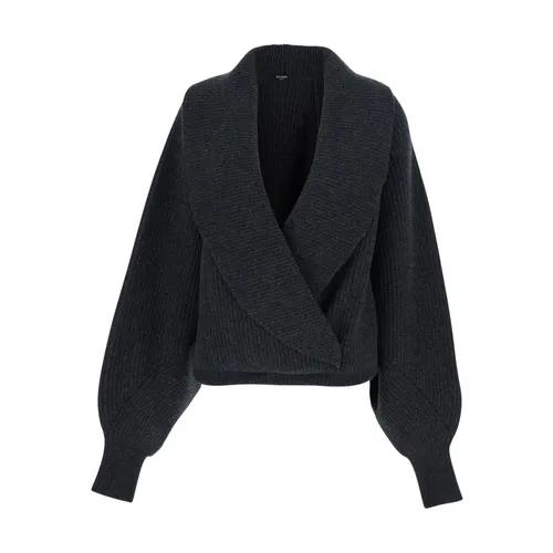 Knitwear > V-neck Knitwear - - Balmain - Modalova