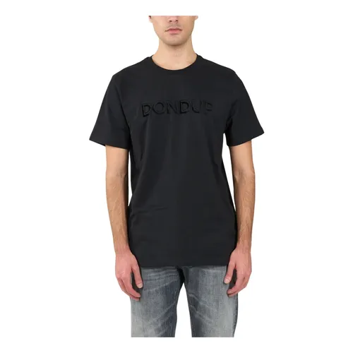 Dondup - Tops > T-Shirts - Black - Dondup - Modalova