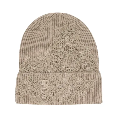 Accessories > Hats > Beanies - - Ermanno Scervino - Modalova