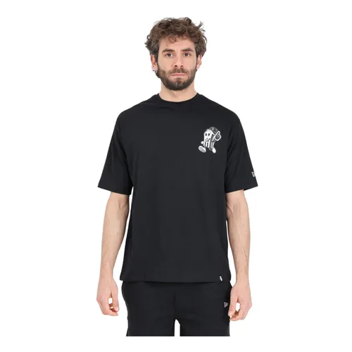 New Era - Tops > T-Shirts - Black - New Era - Modalova