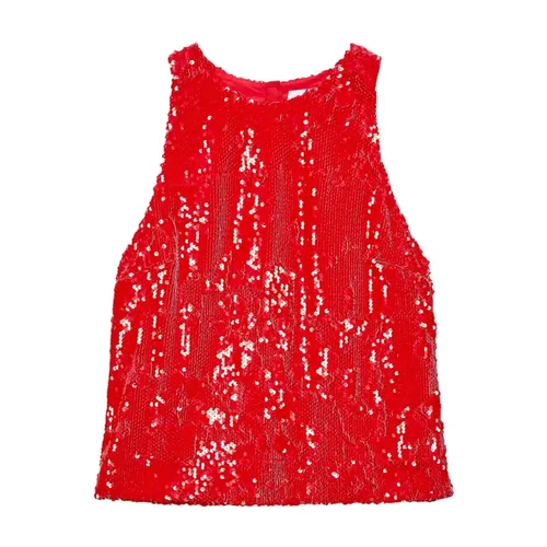 Tops > Sleeveless Tops - - Msgm - Modalova