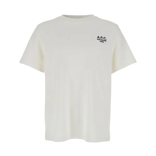 A.p.c. - Tops > T-Shirts - White - A.p.c. - Modalova