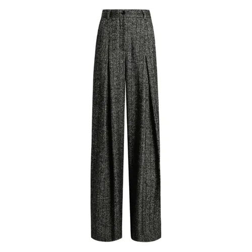 Trousers > Wide Trousers - - Dolce & Gabbana - Modalova