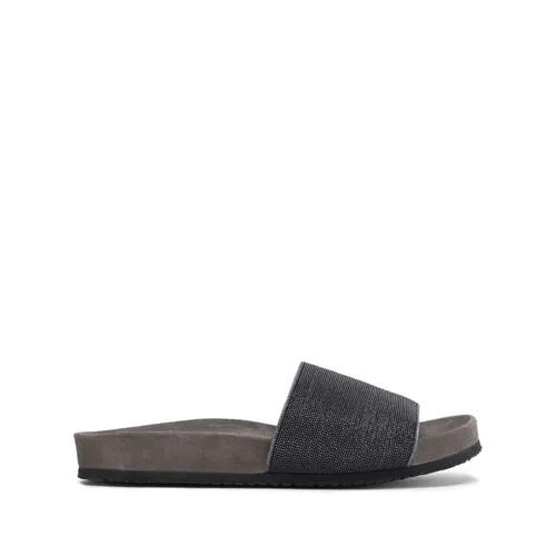 Shoes > Flip Flops & Sliders > Sliders - - Brunello Cucinelli - Modalova