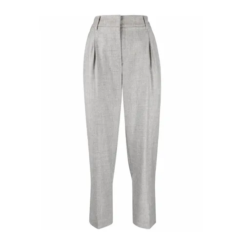 Trousers > Cropped Trousers - - Brunello Cucinelli - Modalova