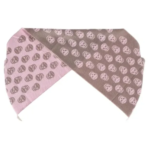 Pre-owned > Pre-owned Accessories > Pre-owned Scarves - - Alexander McQueen Pre-owned - Modalova