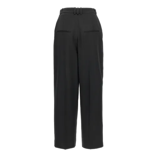 Trousers > Wide Trousers - - Balmain - Modalova