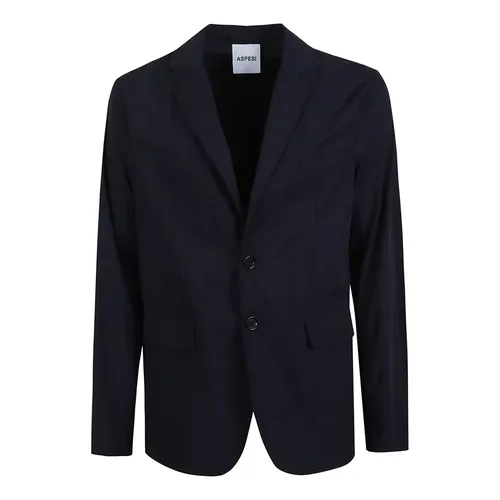 Aspesi - Jackets > Blazers - Blue - Aspesi - Modalova