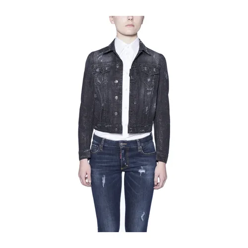 Jackets > Denim Jackets - - Dsquared2 - Modalova