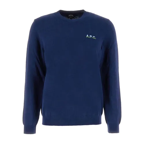 Knitwear > Round-neck Knitwear - - A.p.c. - Modalova