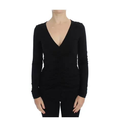 Knitwear > V-neck Knitwear - - Versace Jeans Couture - Modalova