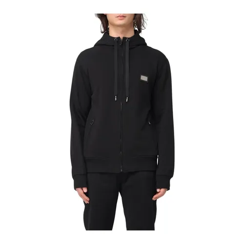 Sweatshirts & Hoodies > Zip-throughs - - Dolce & Gabbana - Modalova