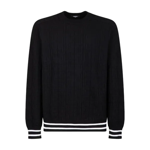 Knitwear > Round-neck Knitwear - - Balmain - Modalova