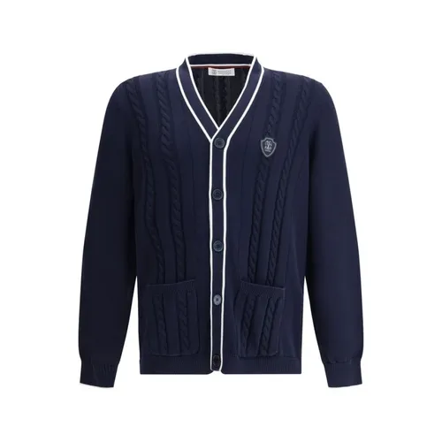 Knitwear > Cardigans - - Brunello Cucinelli - Modalova