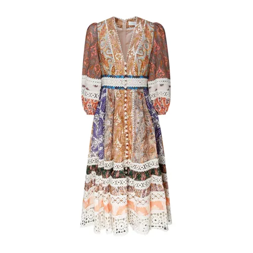 Dresses > Day Dresses > Midi Dresses - - Zimmermann - Modalova