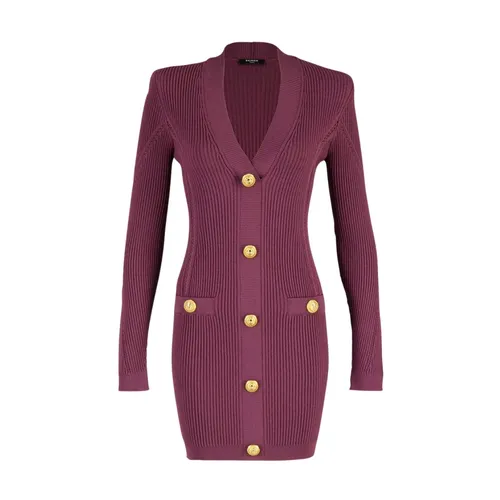 Dresses > Day Dresses > Knitted Dresses - - Balmain - Modalova