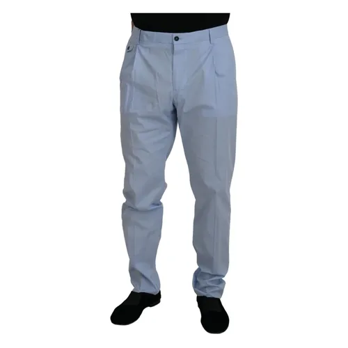 Trousers > Chinos - - Dolce & Gabbana - Modalova
