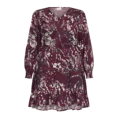 Dresses > Day Dresses > Short Dresses - - Kaffe Curve - Modalova