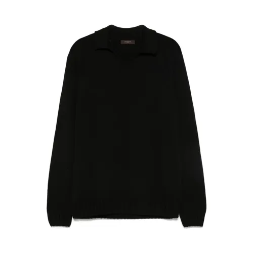 Knitwear > V-neck Knitwear - - Zanone - Modalova