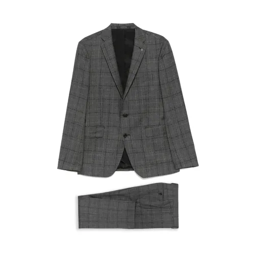 Suits > Suit Sets > Single Breasted Suits - - Tagliatore - Modalova
